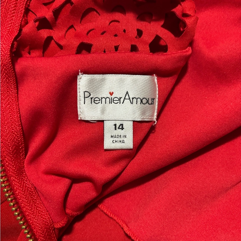 Premier Amour Red Dress